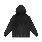 SM Sig. Acid Wash Oversized Hoodie black back