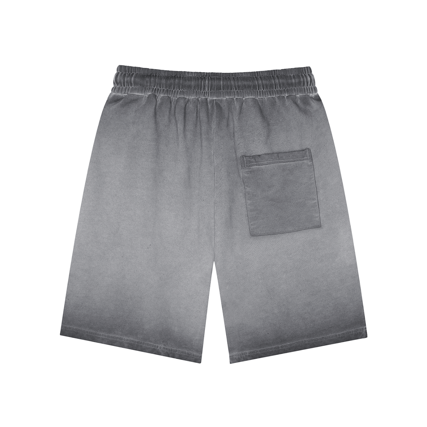 SM Sig. Reverse Dyed Shorts charcoal back