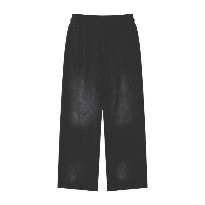 SM Monkey Wash Sweatpants black front