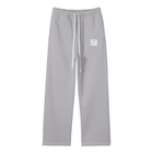 SM Fleece Straight Leg Trousers grey front
