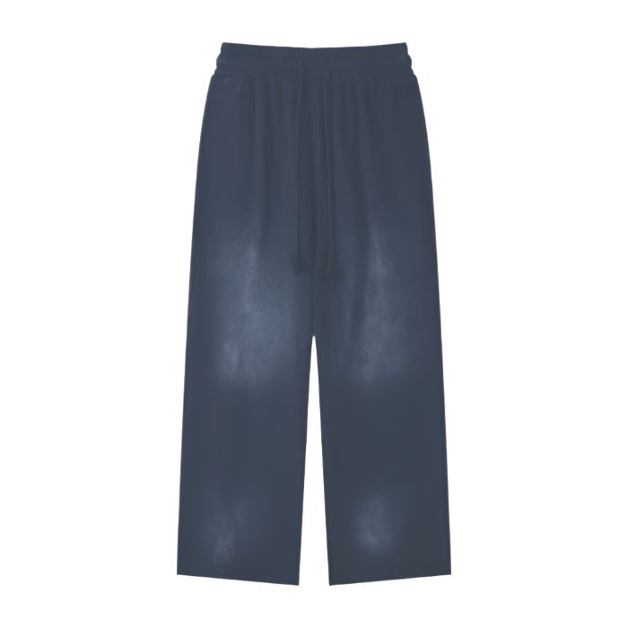 SM Monkey Wash Sweatpants denim front