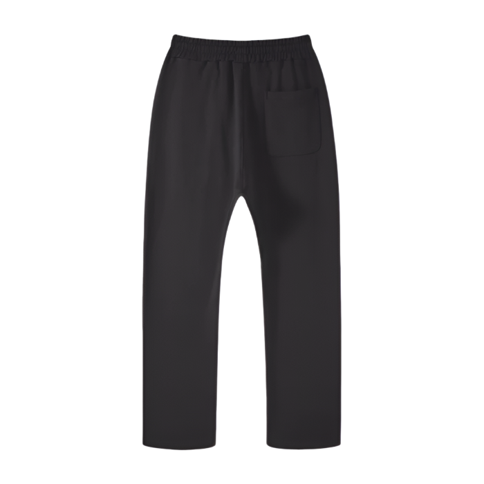 SM Sig. Straight Leg Sweatpants black back