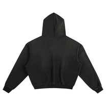 SM Sunfade Boxy Hoodie black back