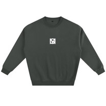 SM Fleece Sweatshirt dark grey front