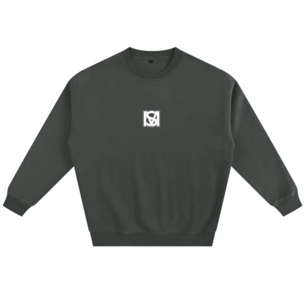 SM Fleece Sweatshirt dark grey front