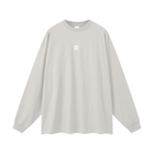 SM Sig. Long Sleeve T-shirt Grey front