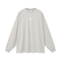 SM Sig. Long Sleeve T-shirt Grey front