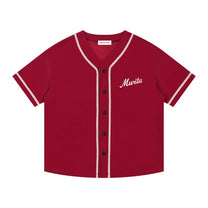 SM Dugout Atelier T-shirt crimson front