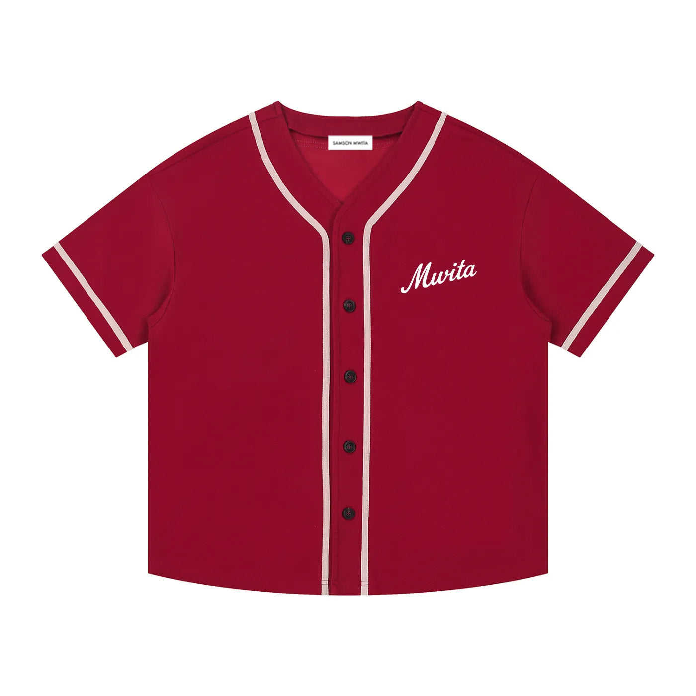 SM Dugout Atelier T-shirt crimson front