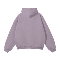 SM Sig. Fleece Hoodie light purple back