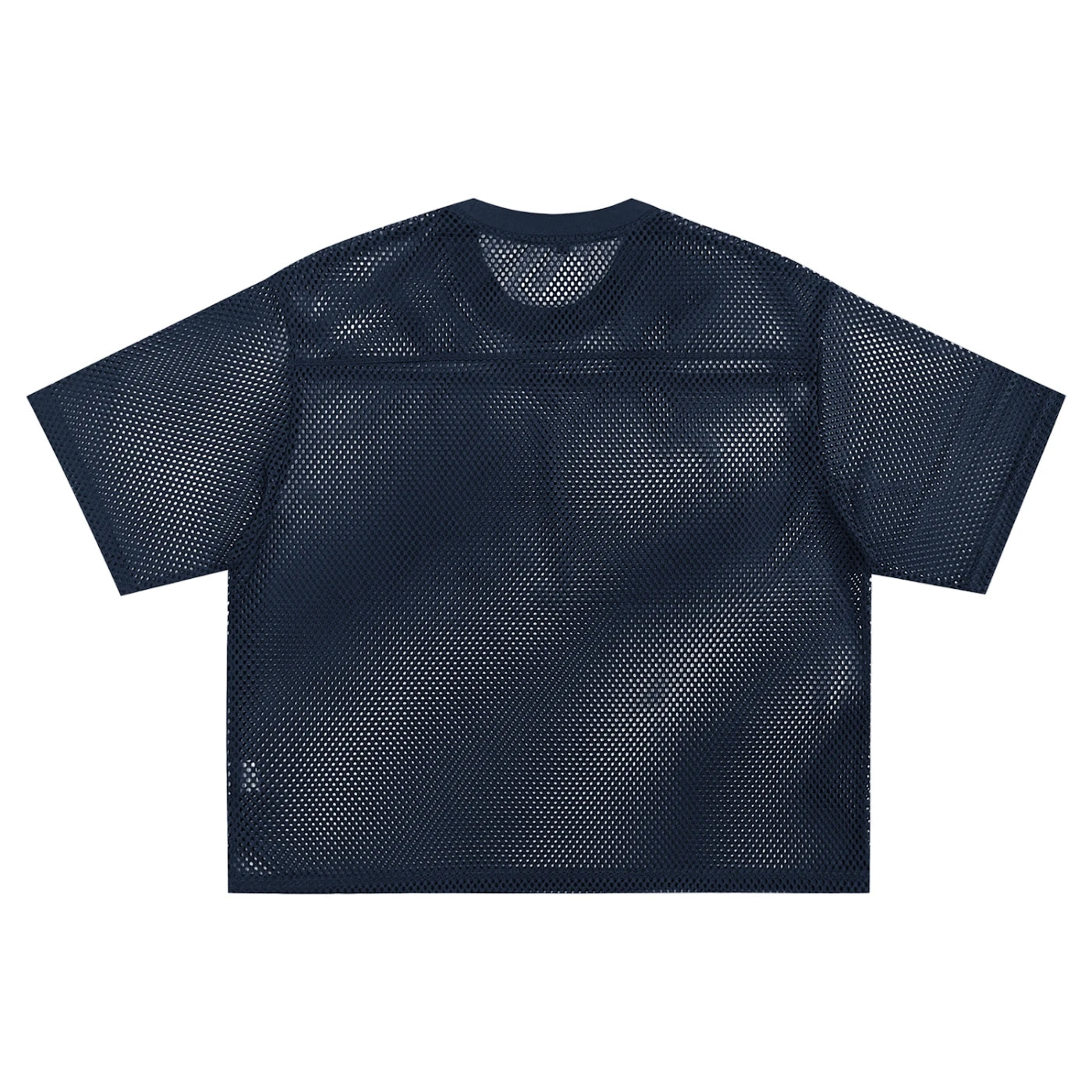 SM Mesh Boxy T-shirt blue back