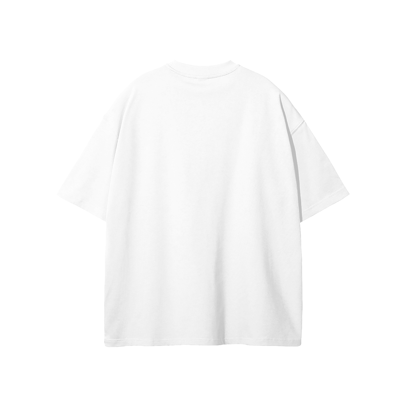 SM Floral T-shirt white back