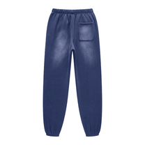 SM Sunfade Fleeced Sweatpants oxford navy back