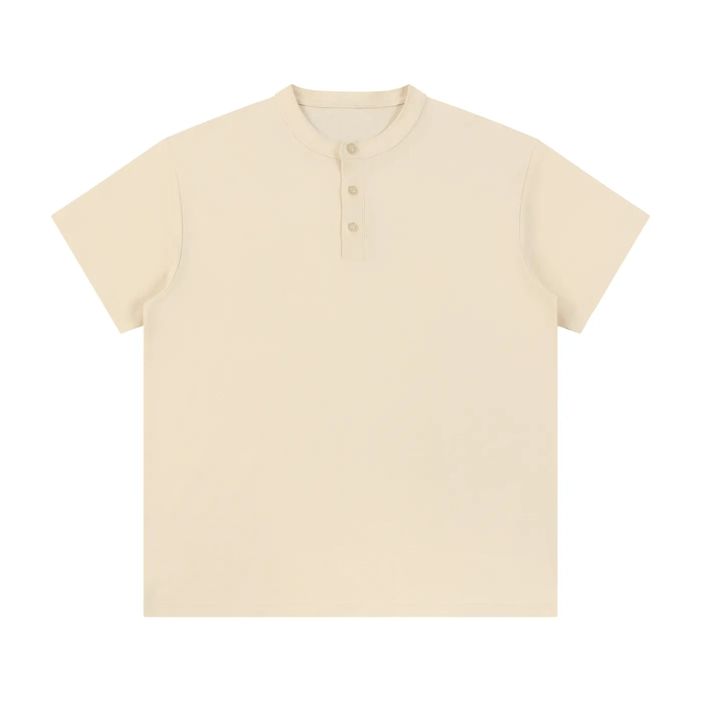 SM Sig. Henley T-shirt beige front