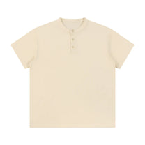 SM Sig. Henley T-shirt beige front