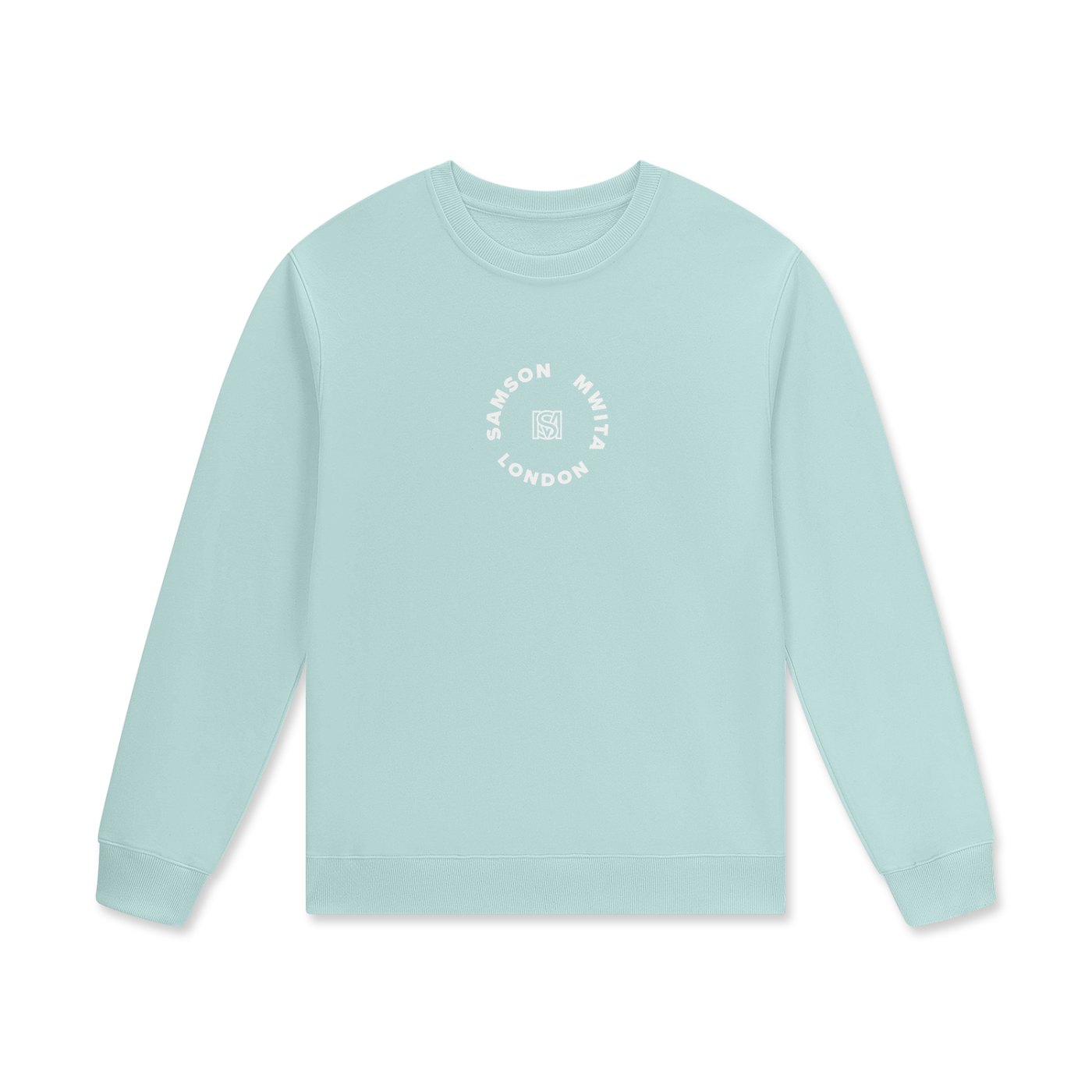 SM London Sweatshirt Ice Water front