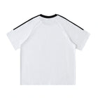 SM Sig. Striped T-shirt white back