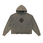 SM Eternal Fleur Hoodie stone grey front