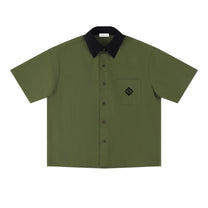 SM Eternal Fleur Shirt camo green front