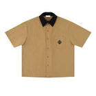 SM Eternal Fleur Shirt camel tan front