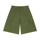 SM Eternal Fleur Utility Shorts khaki green front