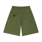 SM Eternal Fleur Utility Shorts khaki green back
