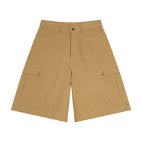 SM Eternal Fleur Utility Shorts camel tan front