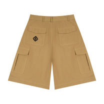 SM Eternal Fleur Utility Shorts camel tan back