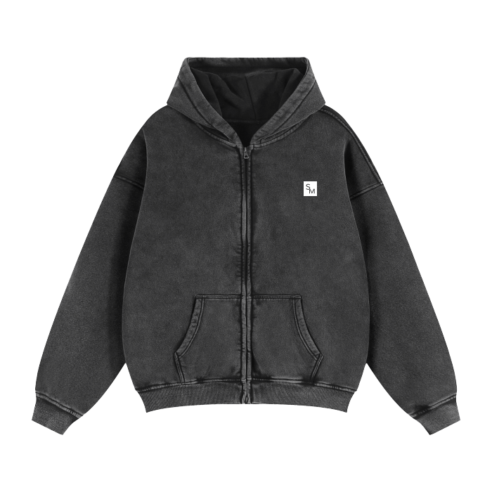 SM Sig. Boxy Hoodie front