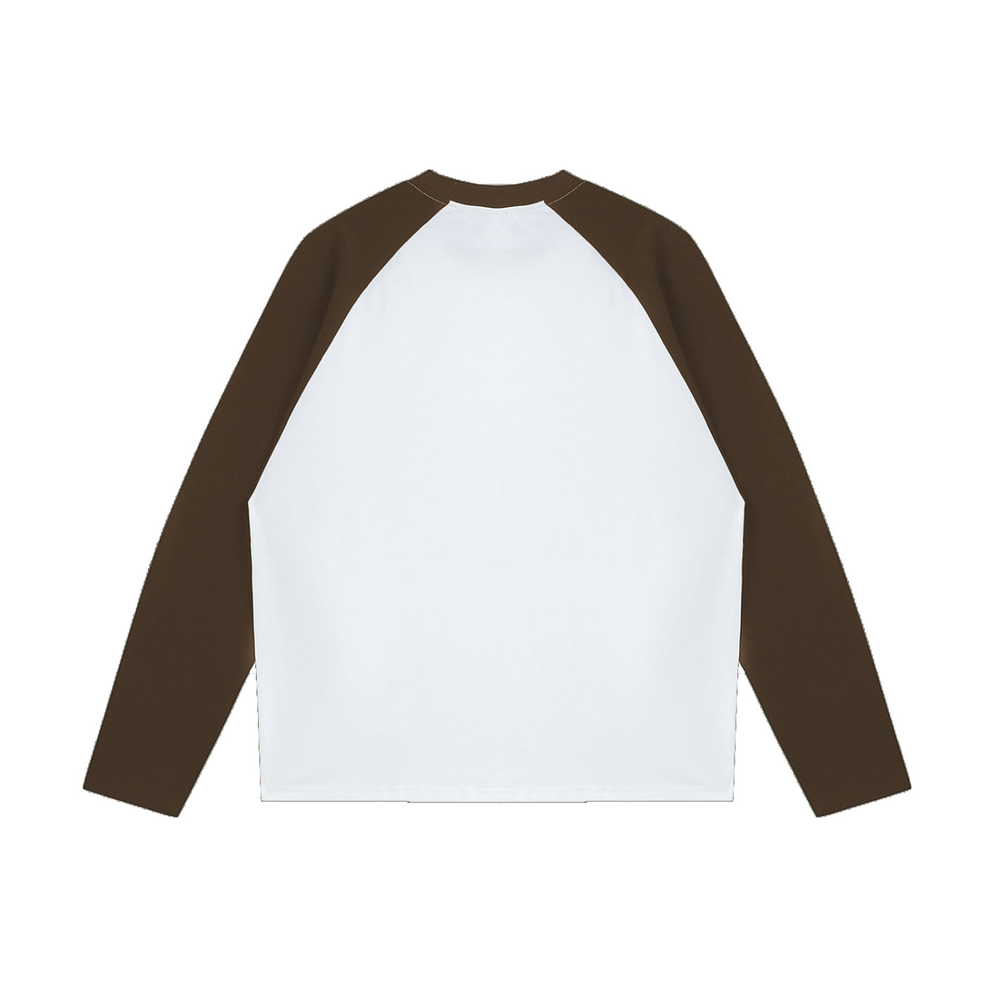 SM Retro Raglan Long-Sleeve T-shirt white back