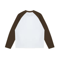 SM Retro Raglan Long-Sleeve T-shirt white back