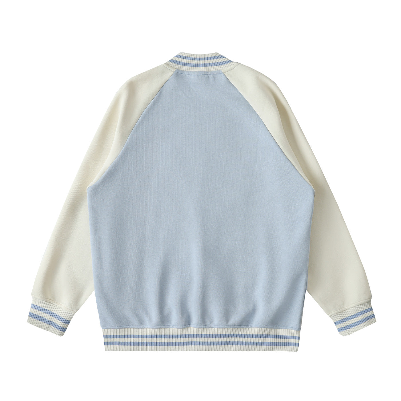 SM Varsity Jacket blue back