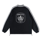 SM Royal Emblem Panel Sweatshirt black back