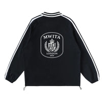SM Royal Emblem Panel Sweatshirt black back