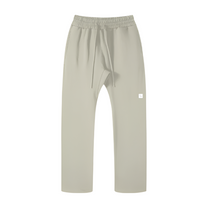 SM Sig. Straight Leg Sweatpants sand front