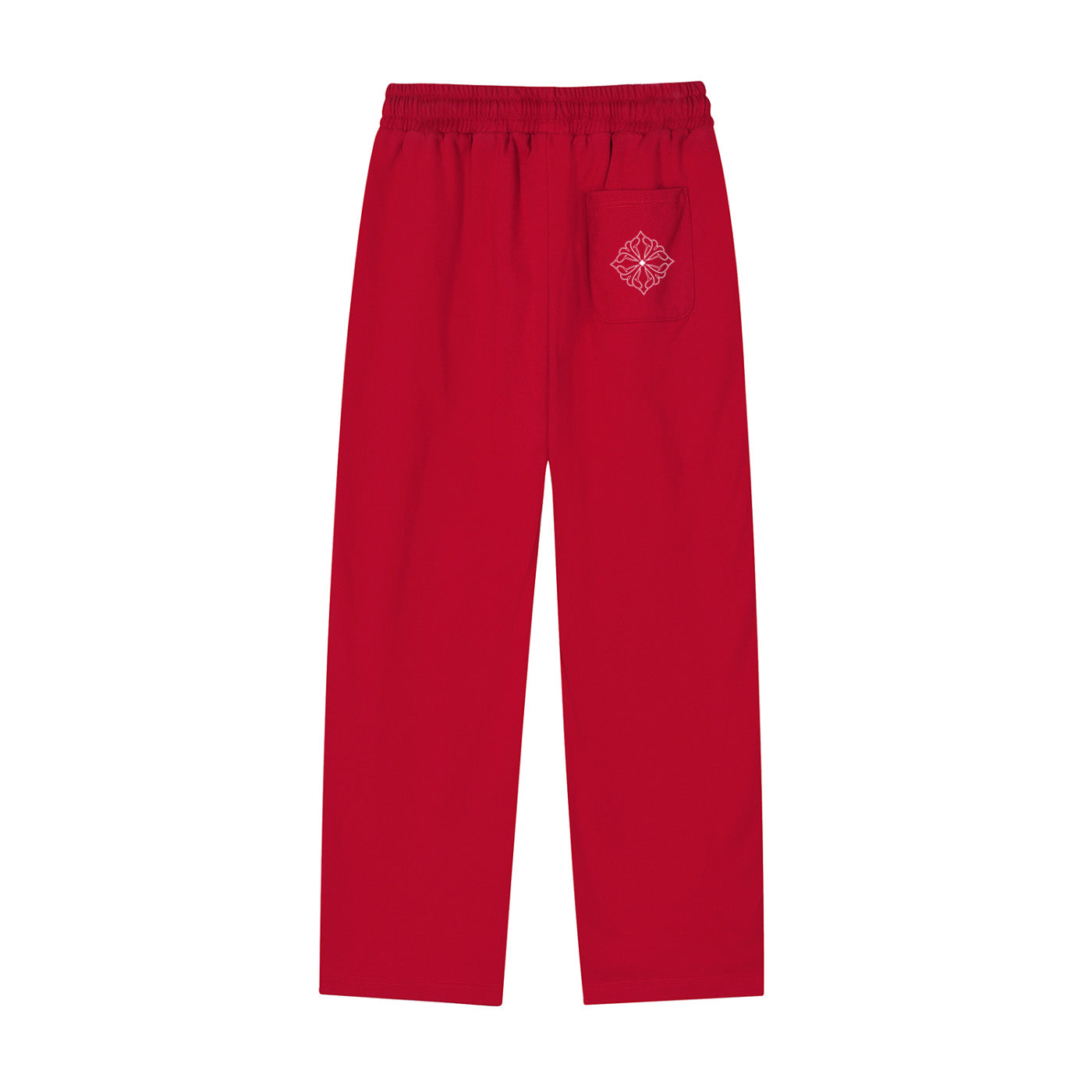 SM Fleur Eclipse Sweatpants red back