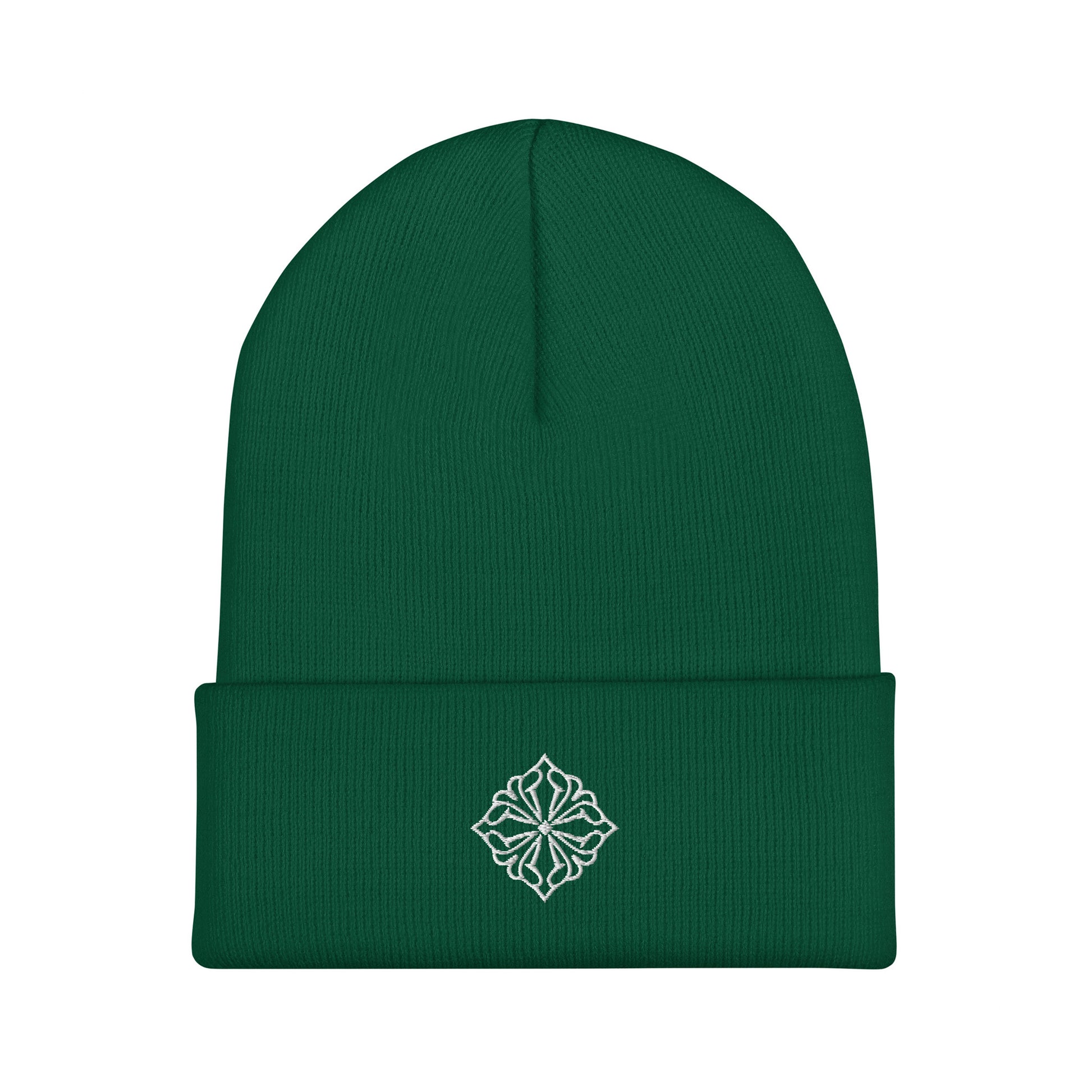 SM Fleur Beanie green front