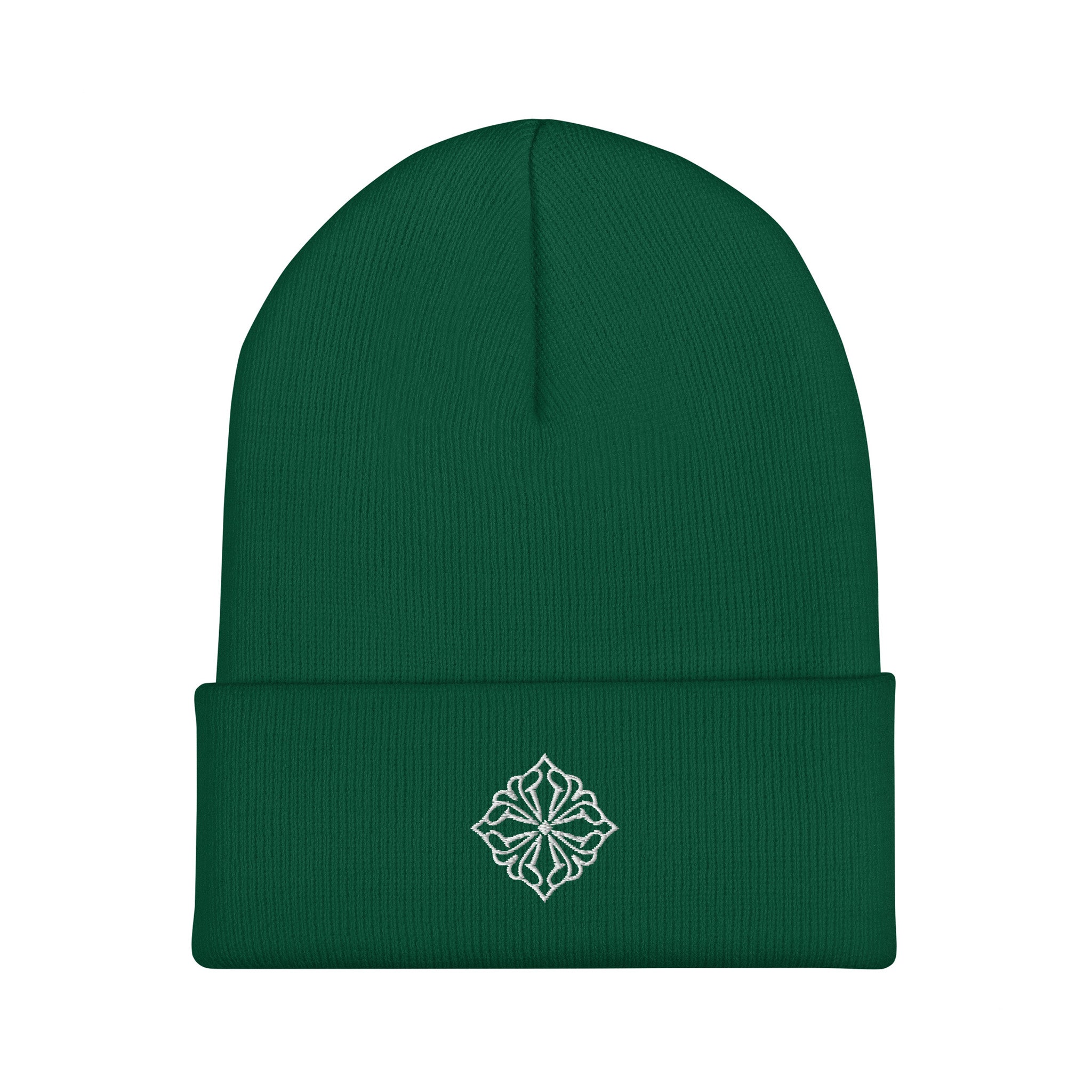 SM Fleur Beanie green front