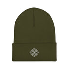 SM Fleur Beanie olive front