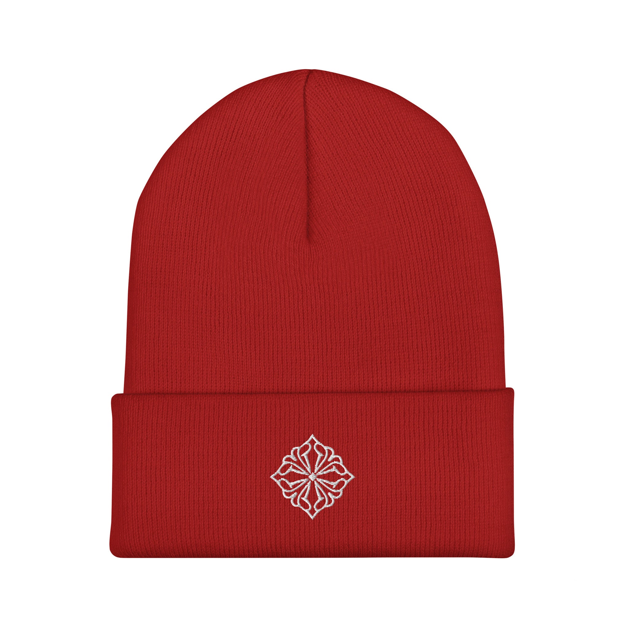 SM Fleur Beanie red front