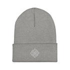 SM Fleur Beanie grey front