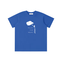 SM Follow Your Dreams Kids T-shirt dark blue front