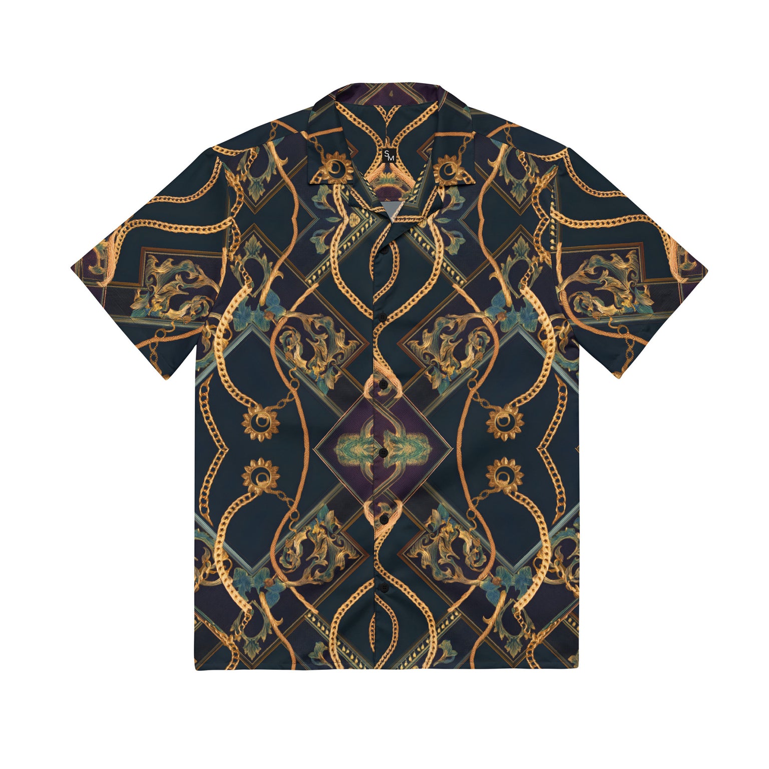 SM Gilded Waves Shirt front Burnham