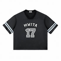 SM Gridiron T-shirt black front