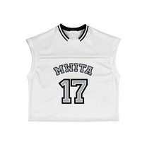 SM Gridiron Tank Top white front