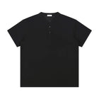 SM Sig. Henley T-shirt black front