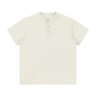 SM Sig. Henley T-shirt oat grey front