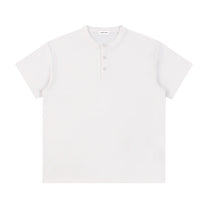 SM Sig. Henley T-shirt white front