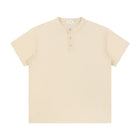 SM Sig. Henley T-shirt beige front