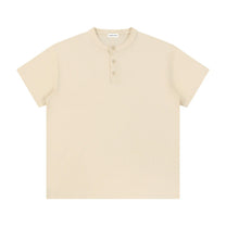 SM Sig. Henley T-shirt beige front